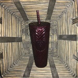 Starbucks Winter/Holiday 2022 Red Merlot Jeweled Tumbler - Limited, NWT
